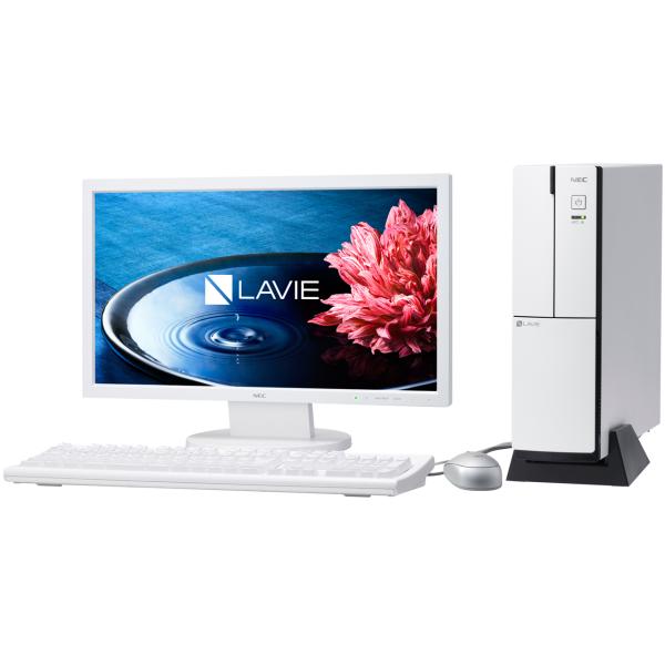 未使用品 NEC LAVIE Desk Tower PC-DT150BAW 19.5インチ Core...