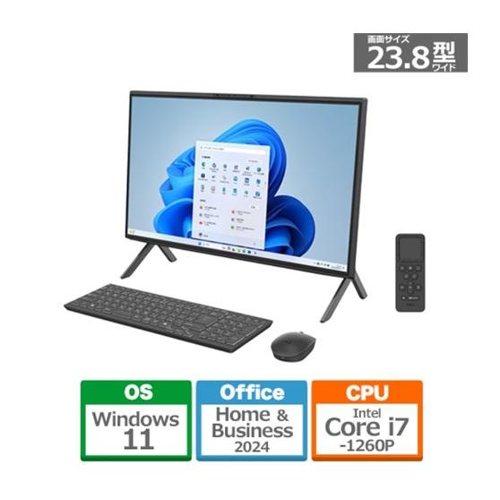 富士通 FMV Desktop F F75-K1 FMVF75K1BA 23.8型 Core i7 ...