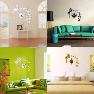 妖精 時計 3Dウォールクロック 妖精 ウォー...の詳細画像1