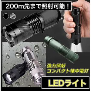 LEDライト 防水 懐中電灯 ライト 防災 災害 アウトドア　釣り　汚れ　ネイル　手持ちライト