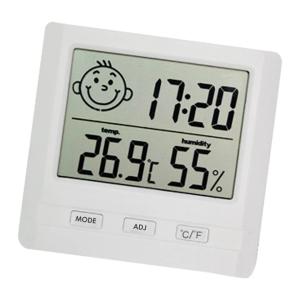 デジタル時計 置き時計 温湿計 健康管理 温度計 湿度計