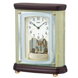 エンブレム 置き時計 電波 セイコー クロック 置時計 SEIKO EMBLEM