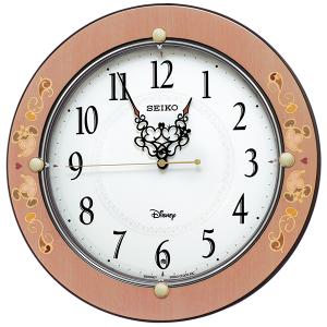 セイコー SEIKO FS511P 壁掛け時計 掛け時計 ディズニー ミッキー＆ミニー 大人ディズニースタイル 電波時計 連続秒針 スイープムーブメント｜ippin-seiko-clock