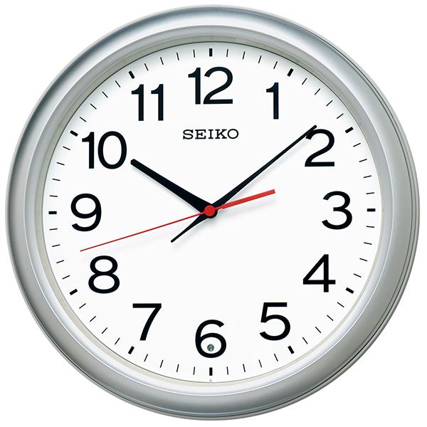 セイコー SEIKO KX250S 壁掛け時計 掛け時計 電波時計 連続秒針 スイープムーブメント