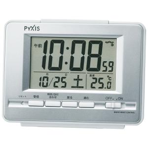 SEIKO セイコー PYXIS ピクシス NR535L 目覚まし時計 電波時計