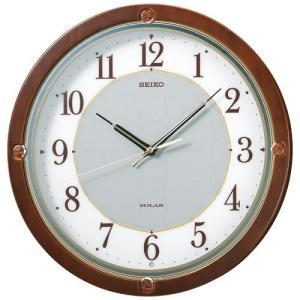 SEIKO（セイコー） SEIKOEMBLEMセイコーエムブレムシックな木製電波壁