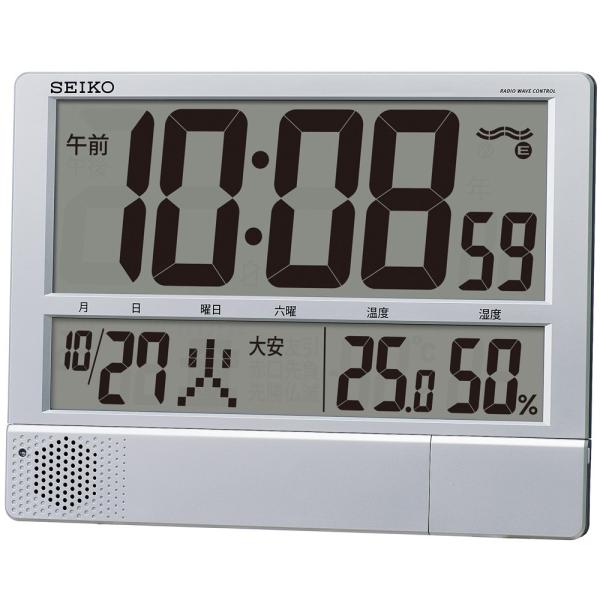 セイコー SEIKO SQ434S 置き時計 掛置兼用時計 壁掛け時計 掛け時計 プログラムクロック...