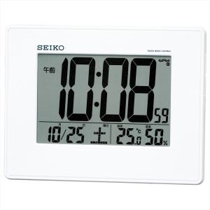 SEIKO デジタル電波置時計 温度湿度計　SQ433S SQ443S | 温度・湿度表示付 | セイコーウオッチ株式会社