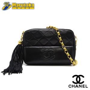 CHANEL（シャネル） チェーン ショルダー バッグ マトラッセ ブラック