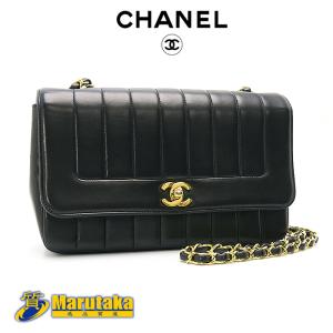 CHANEL（シャネル） チェーン ショルダー バッグ マトラッセ ブラック