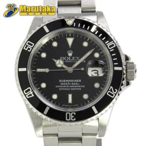 ROLEX（ロレックス） サブマリーナ デイト 16610 ブラック M番 中古