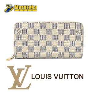 【不織布付き】⛄良品⛄　ルイヴィトン　ダミエ　ジッピーウォレット　ラウンド LOUIS VUITTON（ルイ・ヴィトン） ダミエジッピーウォレット ラウンド