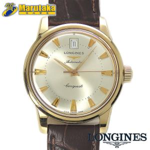LONGINES Conquest 自動巻き腕時計　18金無垢 コンクエスト 仕上げ済み ロンジン Longines メンズ腕時計 中古 18金