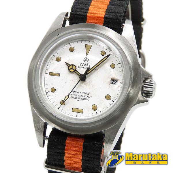 送料無料 WMT WATCHES RM1950 ヴィンテージ風 メンズ ウォッチ ナイロンベルト 逸...