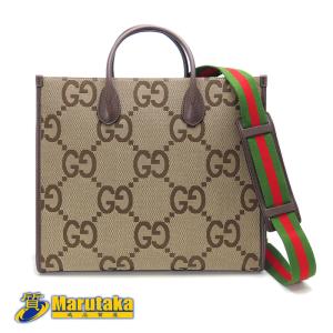 送料無料 グッチ GUCCI ジャンボGG 2WAYバッグ 678839 トートバッグ ショルダーバッグ 茶系 通勤 通学 出張 逸品質屋 23-80-5｜ippin78marutaka