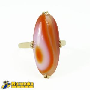 送料無料 クイーン ジュエリー 平和堂貿易 K18PG ダイヤモンド リング