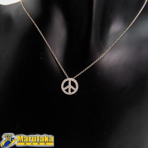 Tiffany Metro ティファニー メトロピースサインネックレス K18PG 