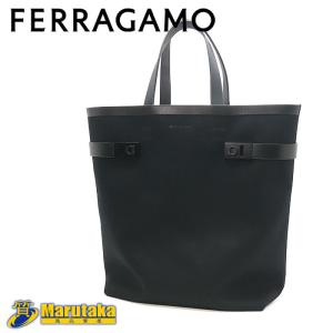 FERRAGAMO フェラガモ ロゴプリント ジャカードショルダーバッグ