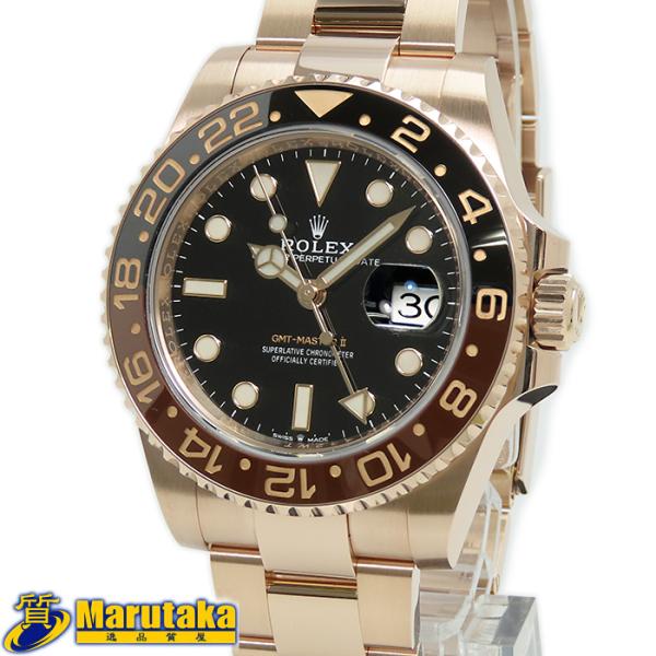 【ロレックス】GMTマスターII 126715CHNR ギャランティ付 日ロレOH済 18ctエバー...
