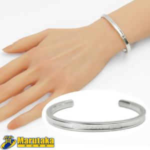 【ティファニー 1837 カフ】バングル AG925 スターリングシルバー アクセサリー メンズ レディース ブレスレット Tiffany & Co. 中古