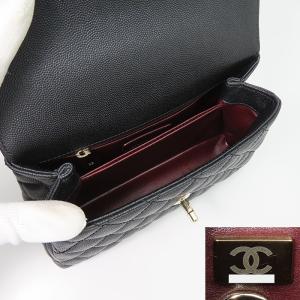 【シャネル】トップハンドル フラップバッグXS...の詳細画像4
