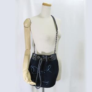 【 シャネル 】 エンブロイダリー 巾着 ショ...の詳細画像1