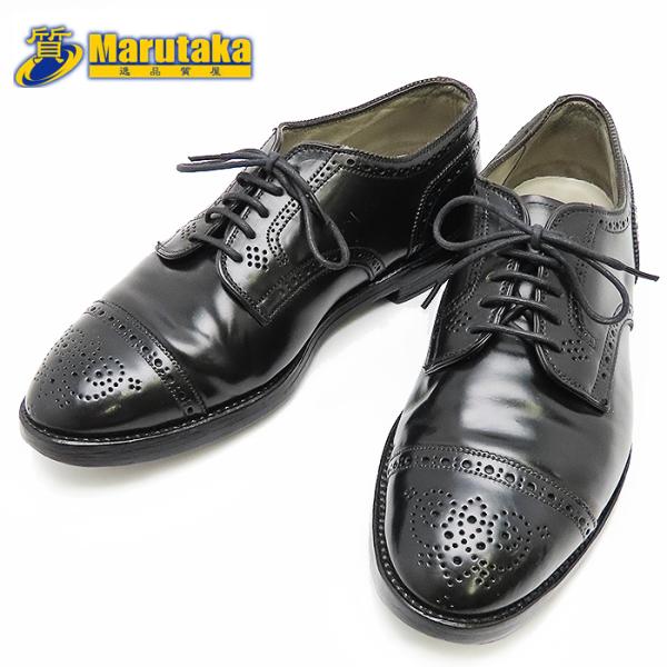 Alden 2146 #7inch C/E 約25cm レザー シューズ オールデン ブラック 逸品...