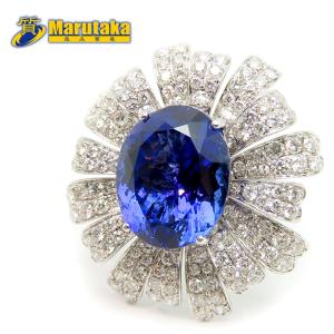 サファイア ダイヤモンド リング 11号 GIA 鑑別書 Pt900 1.14ct 0.93ct 