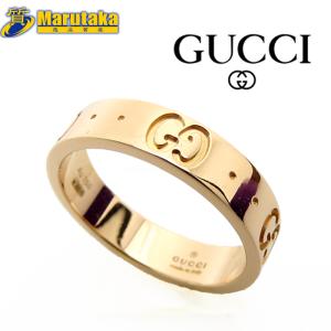 GUCCI（グッチ） 11号 リング・指輪 アイコン プリント K18ホワイト