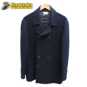 ブルネロクチネリ ピーコート #48 M〜L相当 ネイビー Brunello Cucinelli メンズ トップス カシミヤ アウター 逸品質屋 丸高 尼崎