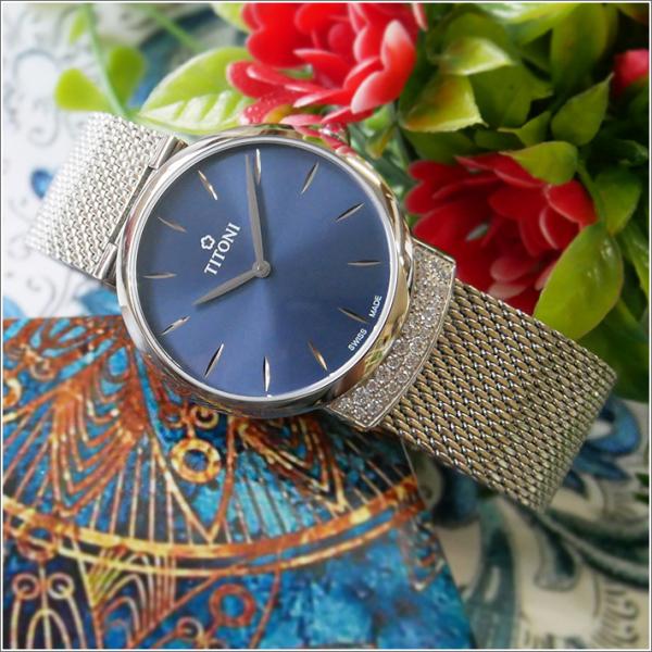 【完売御礼】 チトーニ TITONI 腕時計 TQ 42912 S-591 マドモアゼル バイ チト...