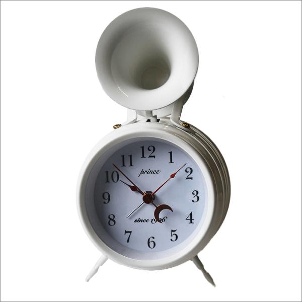 PRINCE ラッパクロック 白 BUGLE CLOCK (221103)