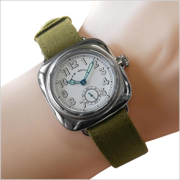 モントルロロイ ミリタリーウォッチ M.R.M.W. CUSHION WATCH CU-WH-02 ...