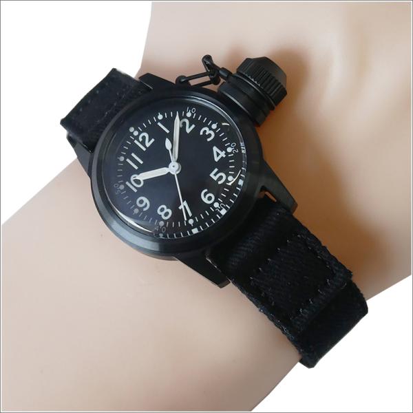 モントルロロイ ミリタリーウォッチ M.R.M.W. BUSHIPS BLACK OPS (2211...