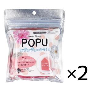 POPU 6個入り ポリウレタンスポンジ 2個セット スポンジ ファンデーション 化粧用スポンジ ハウス型スポンジ｜ippinstore