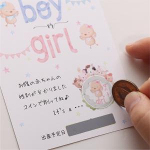 ジェンダーリビール カード 3枚 サプライズ ...の詳細画像5