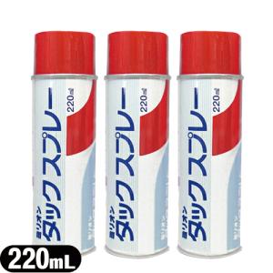 ミリオン タックスプレー 220mL x 3個 テーピング 粘着スプレー 共和 TACK SPRAY 261201 当日出荷｜ippo0709