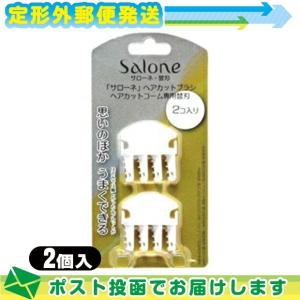 サローネ ヘアカット 専用 替刃 2個入 替え刃 ブラシ コーム ノーヴェ Salone ：メール便日本郵便送料無料  当日出荷(土日祝除)