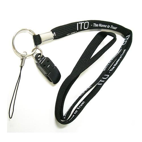 伊藤超短波 低周波治療器 AT-mini(ミニ)専用 ストラップ　ブラック ：当日出荷 :cp20