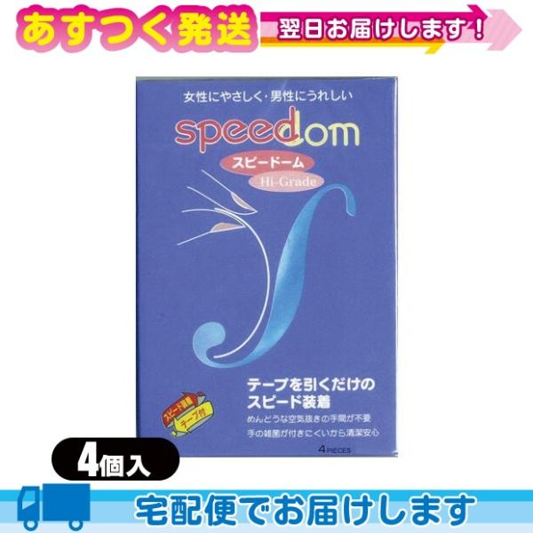 スピード装着テープ式 男性向け避妊用コンドーム ジャパンメディカル スピードーム500(Speedo...