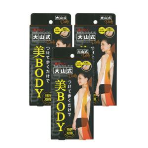 健康足指パッド 大山式ボディメイクパッド デイリー(Body Make Pad Daily) x3個+レビューで選べるプレゼント付 ：ネコポス送料無料