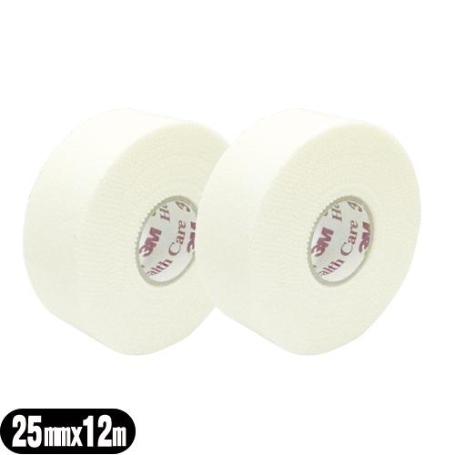 3M(スリーエム) マルチポアスポーツ ホワイト(非伸縮固定テープ) 25mmx12mx2巻(SQ-...