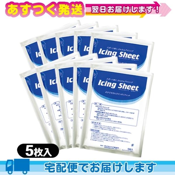 冷却材 大石膏盛堂 アイシングシートL(14x20cm) 5枚入り x10袋(合計50枚)