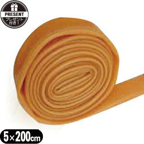 正規代理店 アシスト(ASSIST) 万能ゴムチューブ ブラウン(5x200cm)+キネフィットテー...