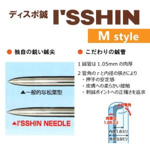 ディスポ鍼 ISSHIN (いっしん) M s...の詳細画像2