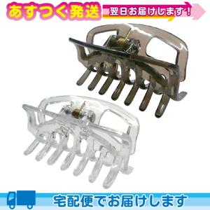 ホテルアメニティ バンスクリップ・ヘアクリップ (HAIR CLIP)x1個 (ブラウン・クリアより選択)