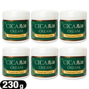 CICA シカ 馬油 クリーム 230g x 6個 保湿 プレミアム クリーム Premium Cream 当日出荷｜ippo0709