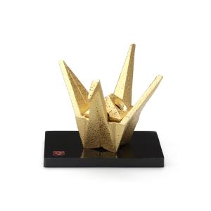 三枝惣太郎 香炉 華鶴（はなづる）金