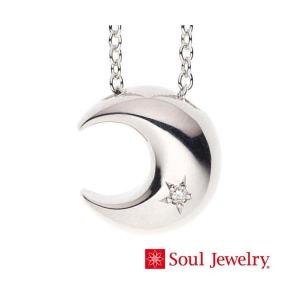 遺骨ペンダント Soul Jewelry　クレッセント　シルバー925