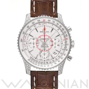 中古 ブライトリング BREITLING モンブリラン 01 AB0131 シルバー メンズ 腕時計